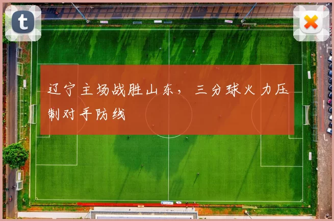 辽宁主场战胜山东，三分球火力压制对手防线